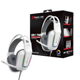 XTRIKE ME GH712 RGB GAMING HEADSET WITH NOISE REDUCTION MICROPHONE WHITE